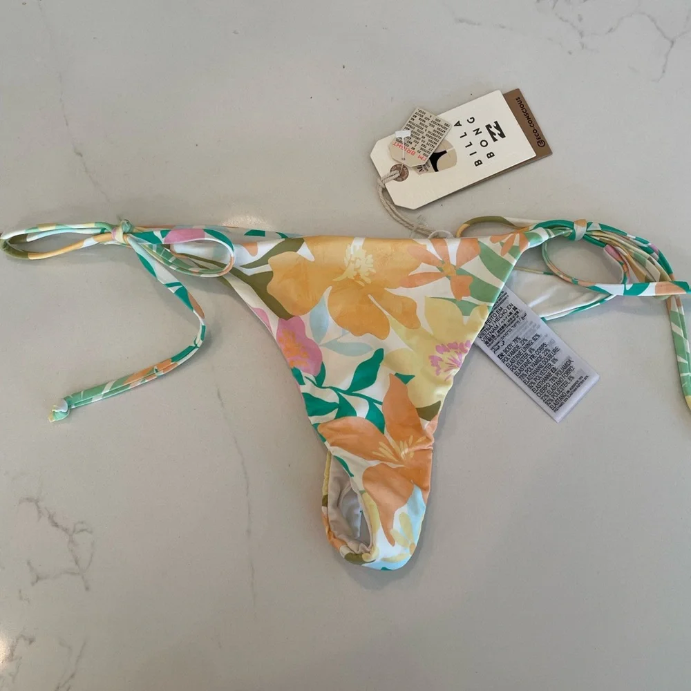 BILLABONG Sweet Aloha Bikini set NWT women’s swimsuit set size medium 🔥🌺 - Picture 11 of 12